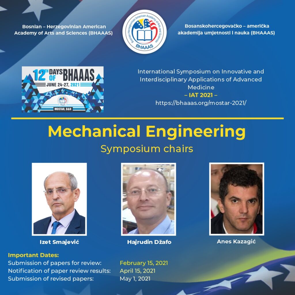 Tehnički simpozij u okviru Dana BHAAAS 2021. 3 Mechanical Engineering 1024x1024