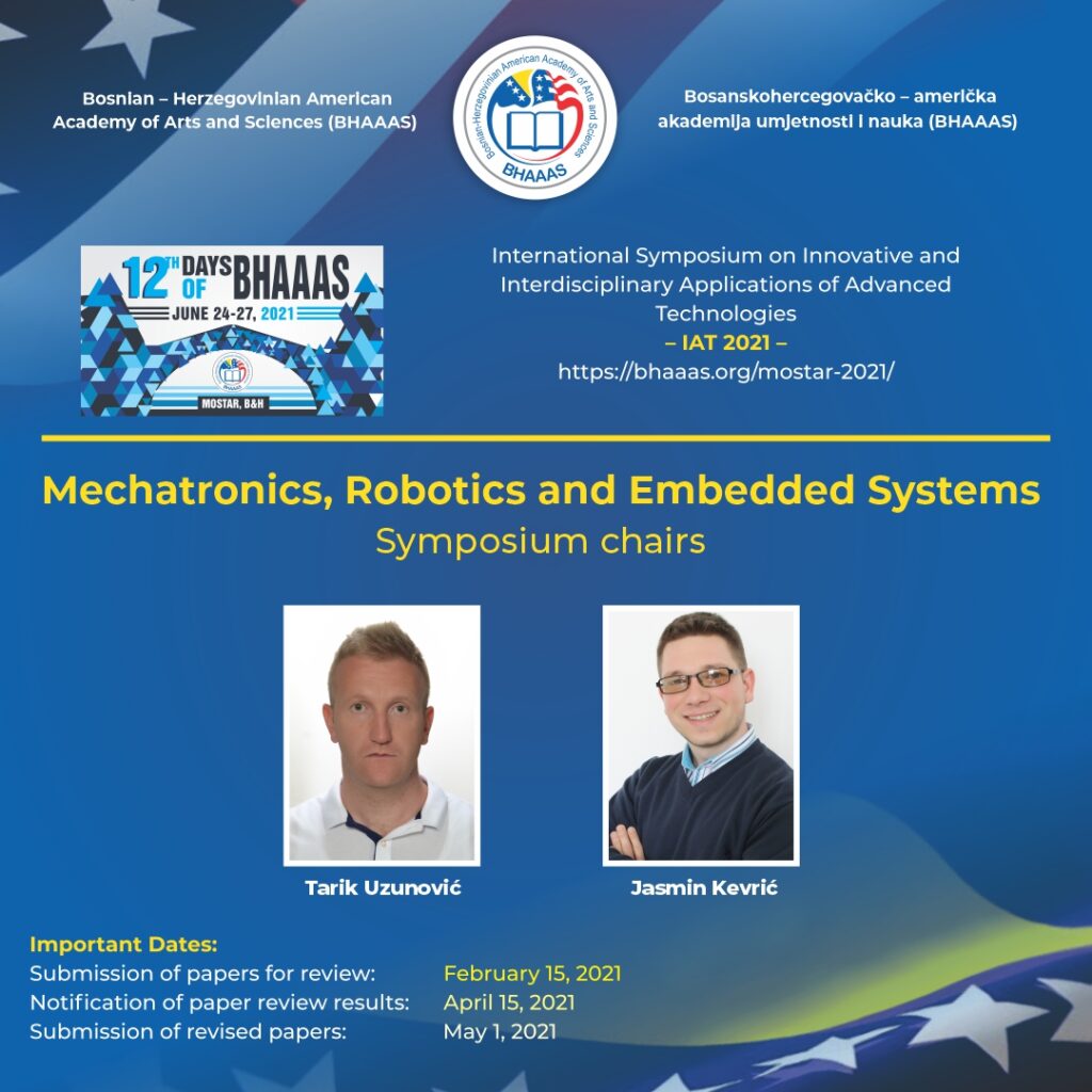 Tehnički simpozij u okviru Dana BHAAAS 2021. 4 Mechatronics Robotics And Embedded Systems 1024x1024