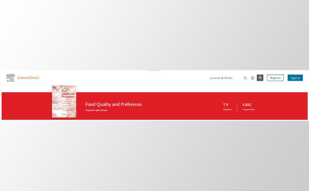 Istraživači sa Poljoprivredno-prehrambenog fakulteta ostvarili vrhunski rezultat: Prof. dr. Irzada Taljić i prof. dr. Muhamed Brka objavili rad u časopisu „Food Quality and Preference“ Untitled 1 6